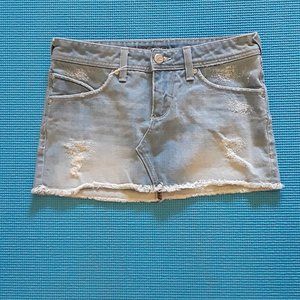 bebe Denim Skirt NWOT